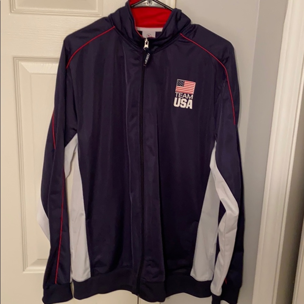 Full Zip Team USA Performance Jacket